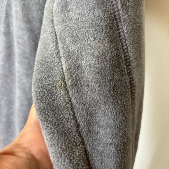 Roots Grey Full-Zip Fleece Jacket XS - Picture 7 of 7